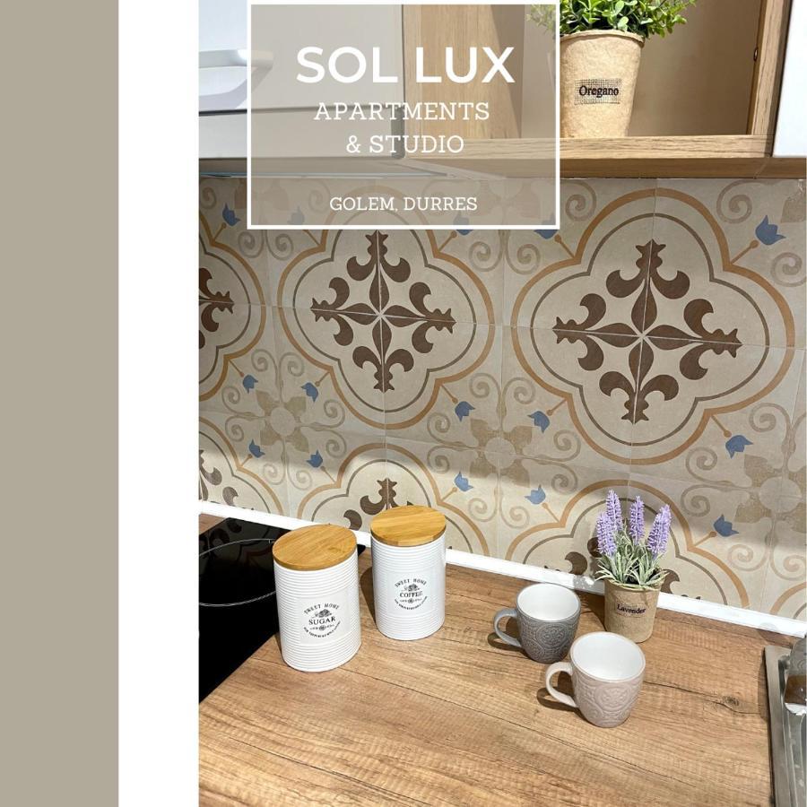 Sol Lux Studio Apartments 1St Floor Durres Luaran gambar