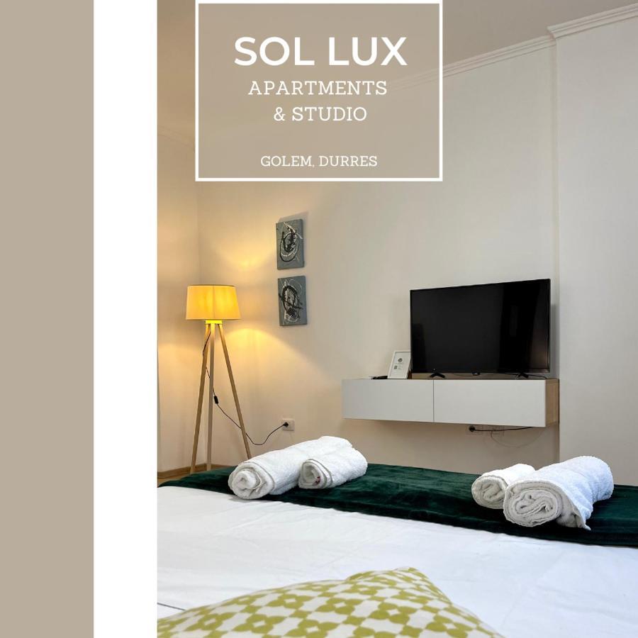 Sol Lux Studio Apartments 1St Floor Durres Luaran gambar
