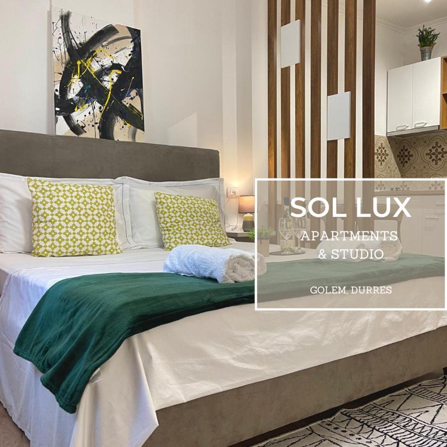Sol Lux Studio Apartments 1St Floor Durres Luaran gambar