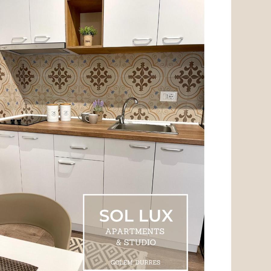 Sol Lux Studio Apartments 1St Floor Durres Luaran gambar